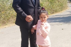 Mr.Majgainya with his daughter Khushi Sharma